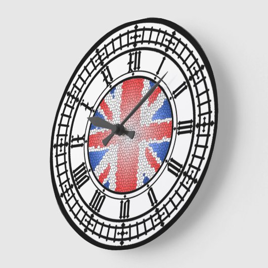 britische Uhr Londons Big Ben (Winkel)