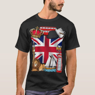 Britische UK-Flagge T-Shirt