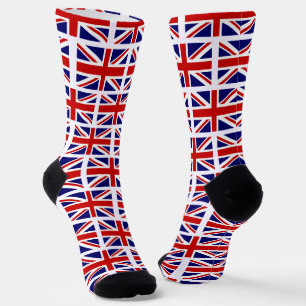 Britische Union-Jack-Crew Socken