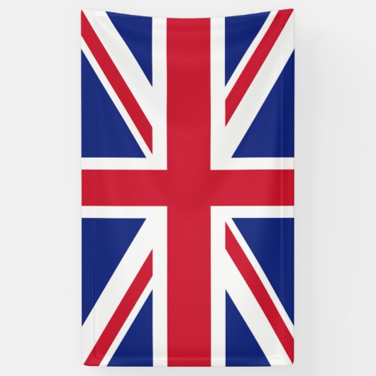 Britische Union Jack Flag Banner (Vertikal)