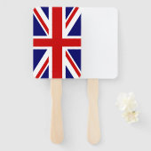 Britische Union Jack Flag Englische Hochzeit Fächer (Vorne und Hinten)