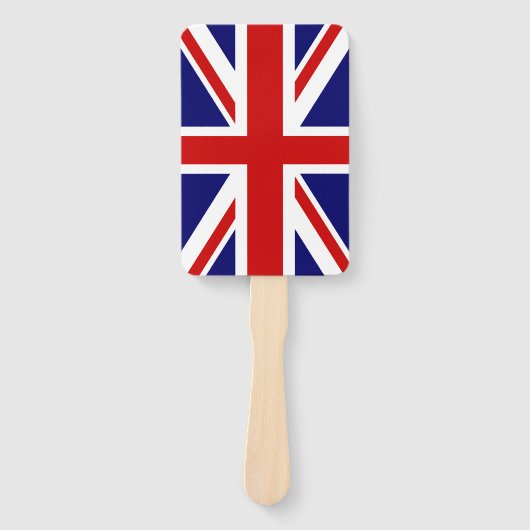 Britische Union Jack Flag Englische Hochzeit Fächer (Vorderseite)