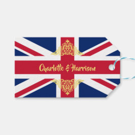 Britische Union Jack Flag Patriotic Wedding Geschenkanhänger