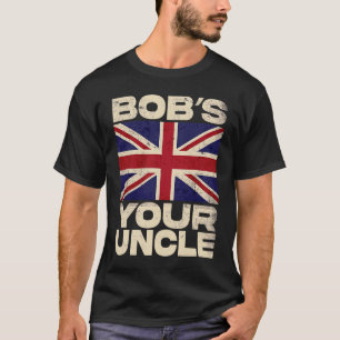 Britische Union Jack Flagge Bob ist dein Onkel T-Shirt