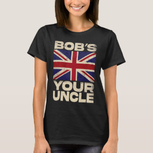 Britische Union Jack Flagge  Bob ist dein Onkel T-Shirt