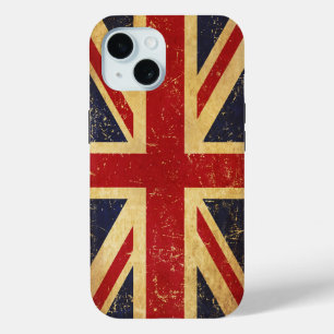 Britische Union Jack Flagge Vintage Case-Mate iPhone Hülle
