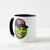 Britische Union Jack Keramik Tasse (Vorderseite Links)