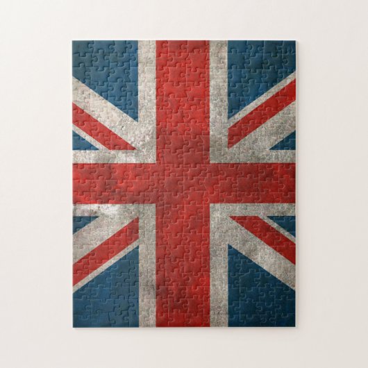 Britische Union Jack Puzzle (Vertikal)