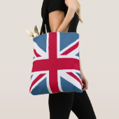 Britische Union Jack Tasche (Von Nahem)