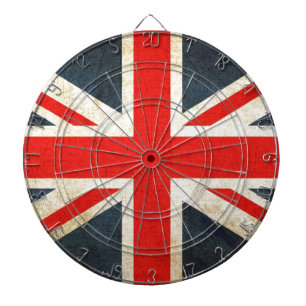 Britische Unionsflagge Dartscheibe