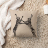 Britische Verpacken-Hasen Cusion Kissen (Decke)