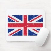 BRITISCHE Vintage Flagge Mousepad (Mit Mouse)