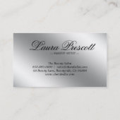 BRITISCHE VISITENKARTE (Rückseite)