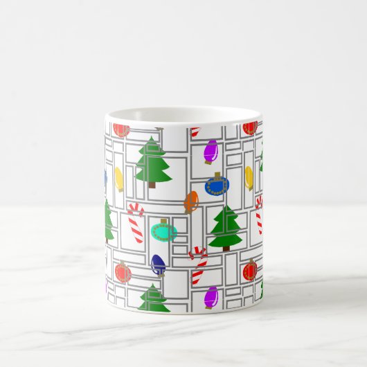 Britische Weihnachten Kaffeetasse (Mittel)