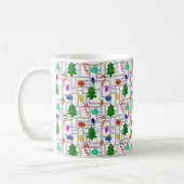 Britische Weihnachten Kaffeetasse (Links)