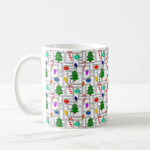 Britische Weihnachten Kaffeetasse