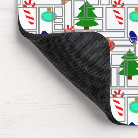 Britische Weihnachten Mousepad (Ecke)