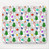 Britische Weihnachten Mousepad (Vorne)