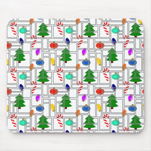 Britische Weihnachten Mousepad (Vorne)