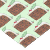 Britische Weihnachtsfeier Tischdecke (Schrägansicht)