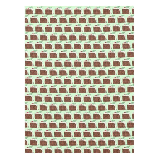 Britische Weihnachtsfeier Tischdecke (Vorderseite)