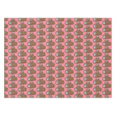 Britische Weihnachtsfeiertag-Weihnachten Tischdecke (Vorderseite (Horizontal))