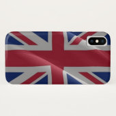 Britische Wellenflagge - Case-Mate iPhone Hülle (Rückseite (Horizontal))