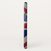 Britische Wellenflagge - Case-Mate iPhone Hülle (Hinten/Rechts)