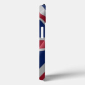 Britische Wellenflagge - Case-Mate iPhone Hülle (Rückseite / Rechts)