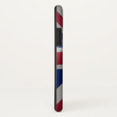 Britische Wellenflagge - Case-Mate iPhone Hülle (Hinten/Rechts)