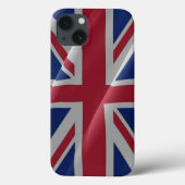 Britische Wellenflagge - Case-Mate iPhone Hülle (Rückseite)