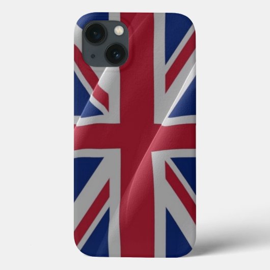 Britische Wellenflagge - Case-Mate iPhone Hülle (Rückseite)