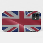 Britische Wellenflagge - Case-Mate iPhone Hülle (Rückseite (Horizontal))