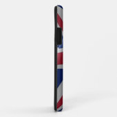 Britische Wellenflagge - Case-Mate iPhone Hülle (Hinten/Rechts)