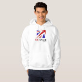BRITISCHE Weltraumagentur Hoodie (Vorne ganz)