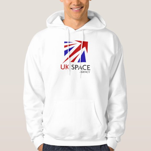 BRITISCHE Weltraumagentur Hoodie (Vorderseite)