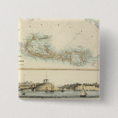 Britische Westindische Possession Button (Vorderseite)