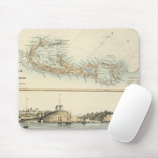 Britische Westindische Possession Mousepad (Mit Mouse)