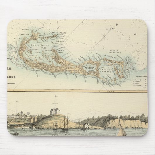 Britische Westindische Possession Mousepad (Vorne)