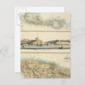 Britische Westindische Possessions Postkarte (Vorne/Hinten)