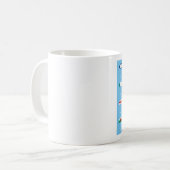 Britische Wettervorhersage Kaffeetasse (Vorderseite Links)