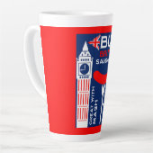 Britische Wurst und Mashküche Milchtasse (Linke Ecke)