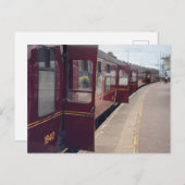 Britische Zugtüren Postkarte (Vorne/Hinten)