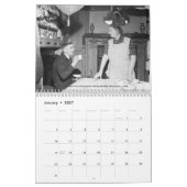 Britische Zuhause-Front im Zweiten Weltkrieg Kalender (Jan 2027)