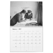 Britische Zuhause-Front im Zweiten Weltkrieg Kalender (Feb 2027)