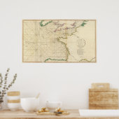 Britischer Ärmelkanal, Golf von Biskaya Poster (Küche)