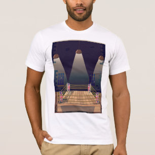 Britischer Boxring Fitnessstudio. T-Shirt