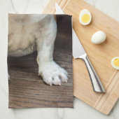 Britischer Bulldoggenwelpe Handtuch (Viertel Falte)