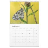 Britischer Butterflies-Kalender 2020 Kalender (Jan 2027)