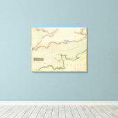 Britischer Channel Leinwanddruck (Insitu (Holzboden))